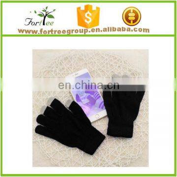 customized five fingers smartphone touch screen gloves