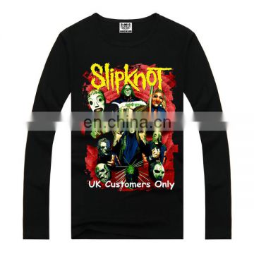 Slipknot fashion t shirts men's t shirts,100 cotton men t shirts