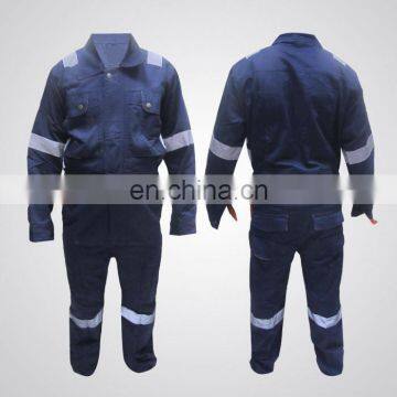 Cheap 100% Cotton Fire Retardant Coverall for Safety Protective Overall