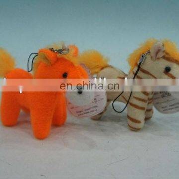 WMR092 plush toys stand horse