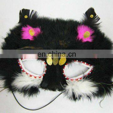 Hot sale carnival costume feather mask CM-09