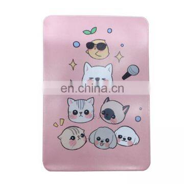 Cartoon PU RFID blocking credit card protector sleeve