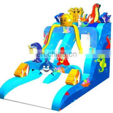 hot sale inflatable slide,water slide for kids,ocean sea inflatable slide