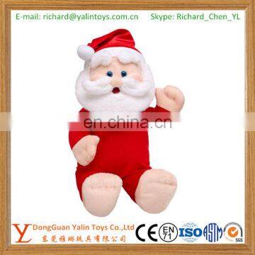 Santa Claus Christmas Wishes 17 inch Stuffed Plush Holiday Toy Doll