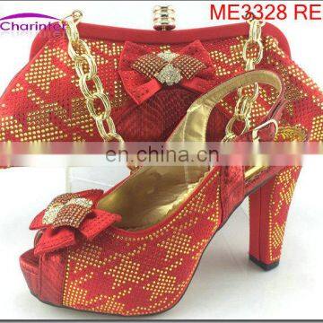 Italian Shoes and Bag Set ME3328 photo-4