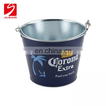 High quality gallon galvanized antique buckets with custom logo