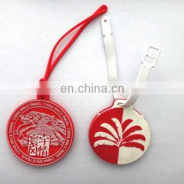 Cheaper beautiful eco-friendly soft pvc handbag tag for decoration