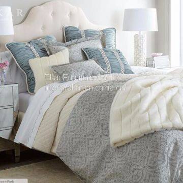 Home Furniture Modern Latest Designs Designer Simple Set Bed photo-2