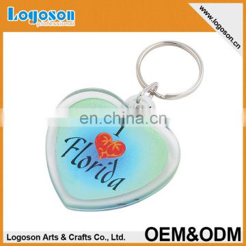 Custom photo keyring for new year deceration gift