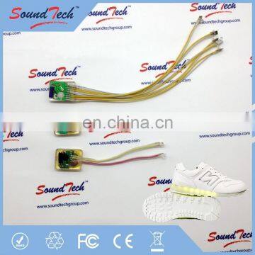 led vibration sensor lights for shoes