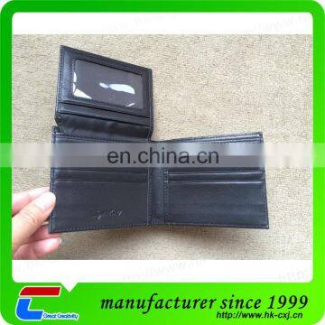 Leather Checkbook Wallet Card Case Check Cover RFID Blocking
