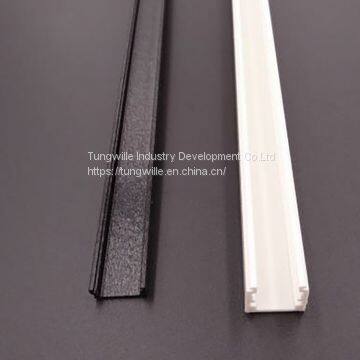 Co-Extrusion Two Colors Plastic Led Light Strip Flat Extrusion