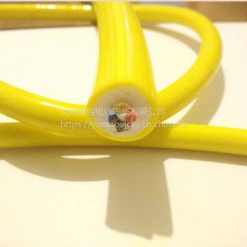 17mm O.d Smooth Type Petroleum Oil Dispensing Umbilical Electrical Cable