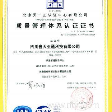 Quality Management System Certification