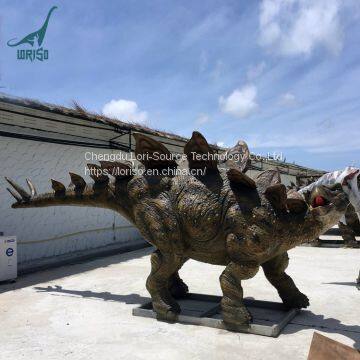 LORISO2020 Giant remote control stegosaurus artificial dinosaur animatronic