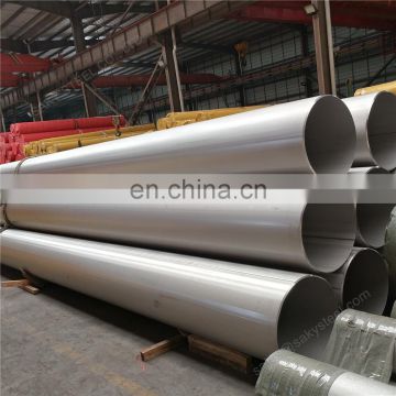 200mm stainless steel welded large pipe tube 316