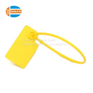 MA - PS 6032 Airline security tamper proof Adjustable length plastic seals with logo and number for luggage