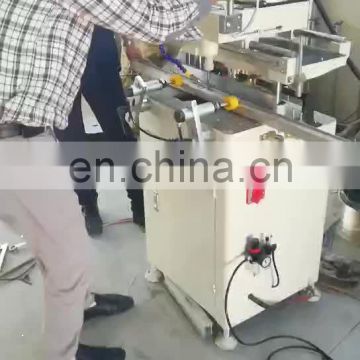 pvc door lock hole router machine aluminum window door frame making