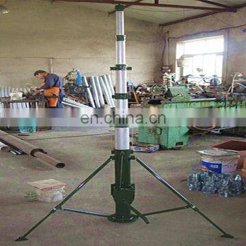 10m Aluminum Mobile Antenna Telescopic Mast China