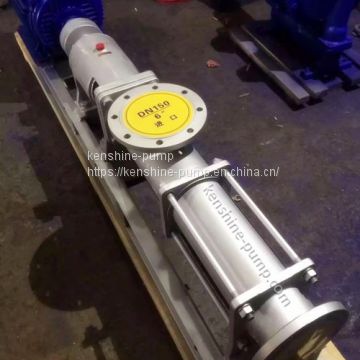 FG Stainless steel single screw pump