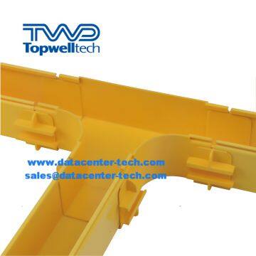 Fiber Optic Cable Trunking, Fiber Optic Raceway, Plastic Cable Tray