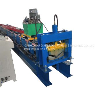 Africa hot sales roof ridge profile cap steel roll forming machine