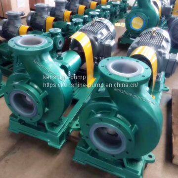 IHF Fluorine plastic liner chemical industry centrifugal pump