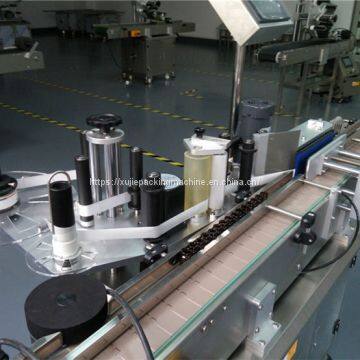 Small Round Bottle Wrap Around Side Labeling Machine photo-2