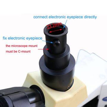 Microscope Adapter Ring C-mount to 23.2mm to 30mm 30.5mm 1.25 Inch to C Mount Adapters for Microscope CCD Camera Reduction Lens photo-4