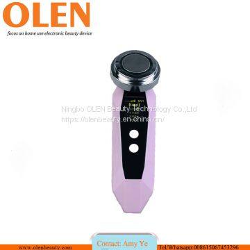 LED Photon Therapy Skin Care RF Ultrasonic Facial Beauty Device
