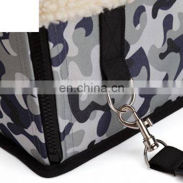 Winter Pet Portable Lamb Hair Car Bag Cat Dog Nest Foldable Open Wash Warm Car With Out Cage photo-4