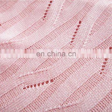 2020 Summer Drop Shipping Super Sleeping Experience Bamboo Fiber Knitted Throw Travel Bedding Blanket With Competitive Price photo-5