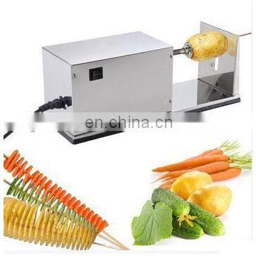 electric tornado potato cutter potato chips making machine tornado potato machine