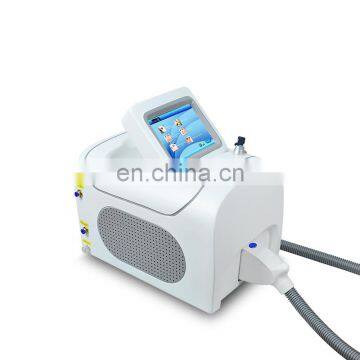 532nm/1064nm Nozzle Long Pulse nd Yag Laser Tattoo Removal Machine With 8 Inches Display