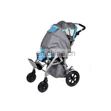 Pediatric Medical Equipment Manual Reclining Cerebral Palsy Children Baby Car Wheelchair photo-2
