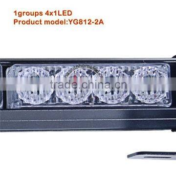Amber LED Warning Strobe Light Bar With Magnetic for Emergency /Engineering /Rescue/ Barrier Off-road Vehicle 4.9in 35inch photo-2