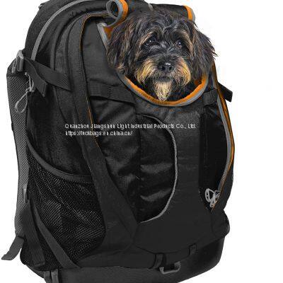 Waterproof Bottom Airline Approved Dog Cat Carrier Bag Folding Pet Backpack photo-3