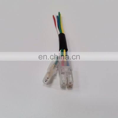 Universal Waterproof Dual-in-line Plug 2 and 4 Way Motorcycle Wiring Harness Connector