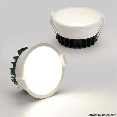 7W 12W 20W Anti-Glare Recessed Led Ceiling Downlight