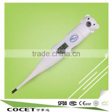 hot sell Flexible animal cartoon kids digital thermometer with CE ROHS ISO EMC                        
                                                                                Supplier's Choice