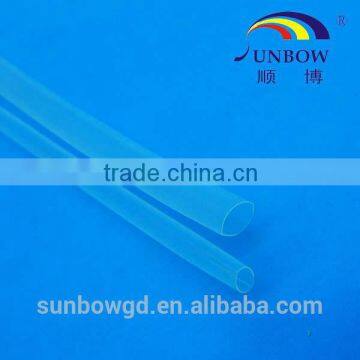 Solvent resistance 175 degree Celsius heat shrink PVDF tubes