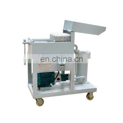 Low cost Plate Pressure Lub Oil Engine Oil Filtration Machine/ Kerosene Filter Press