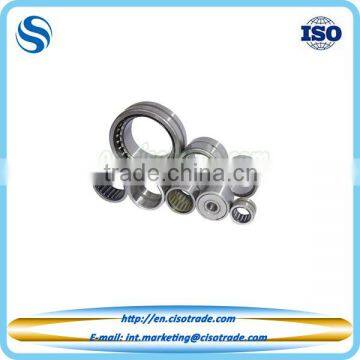 One way needle roller bearing with machined rings with flanges and inner ring