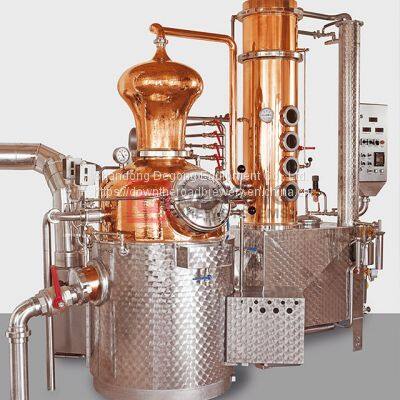 1000L Full Copper Still/Gin Vodka Rum Whiskey/Red Copper Distilling Equipment photo-2