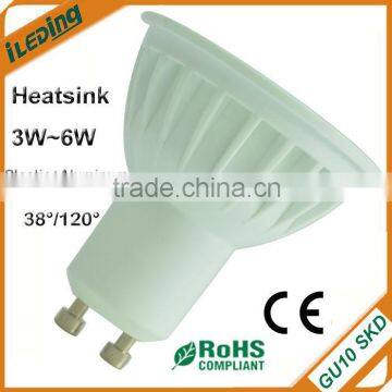 Most popular led GU10 spotlight aluminum circular heat sink