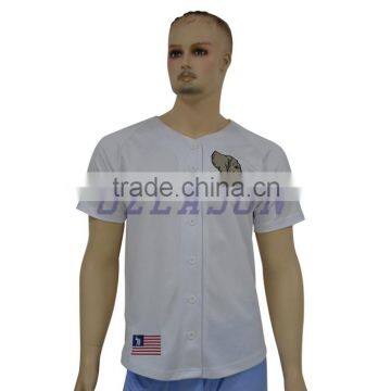 Wholesale Custom Baseball Uniforms Black Plain Mens Mesh Baseball Jersey photo-5