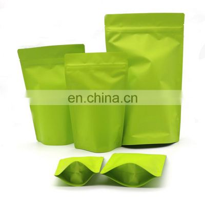 Top zip plastic bag food packaging/ 3 side seal zipper bag/ stand up pouch ziplock bag for meat,pork,beef,sea food