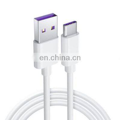 usb-c cable Custom Moulding Type C Fast Charging Data 1m For Android Mobile 3a Pvc Moulding Type-c 2725 2.0 Usb Cable