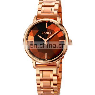 Latest Skmei 1789 Stainless Steel Band Quartz Bracelet Ladies Wrist Watches for Women