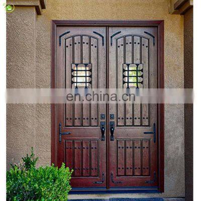 solid teak wood main entrance double wooden doors